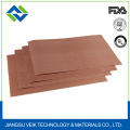 Tissu de verre de PTFE facile à nettoyer blanc / brun d&#39;épaisseur de 0.65mm utilisé dans l&#39;industrie électronique